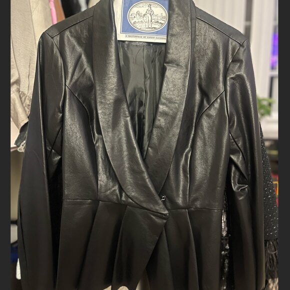 idem ditto- Faux Leather Jacket - Picture 1 of 3